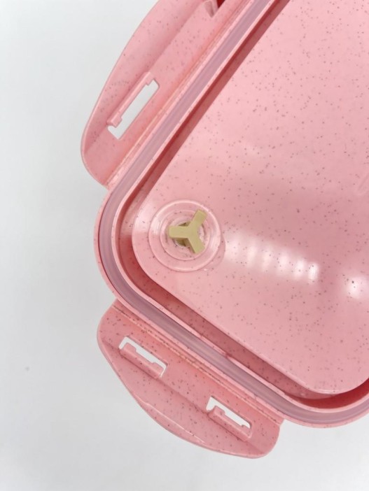 Ланчбокс &quot;Enjoy your meal&quot;, pink (850 мл) 