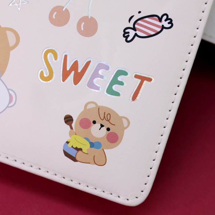 Блокнот (B6) «Funny bear», white (13,5 х 18,6)