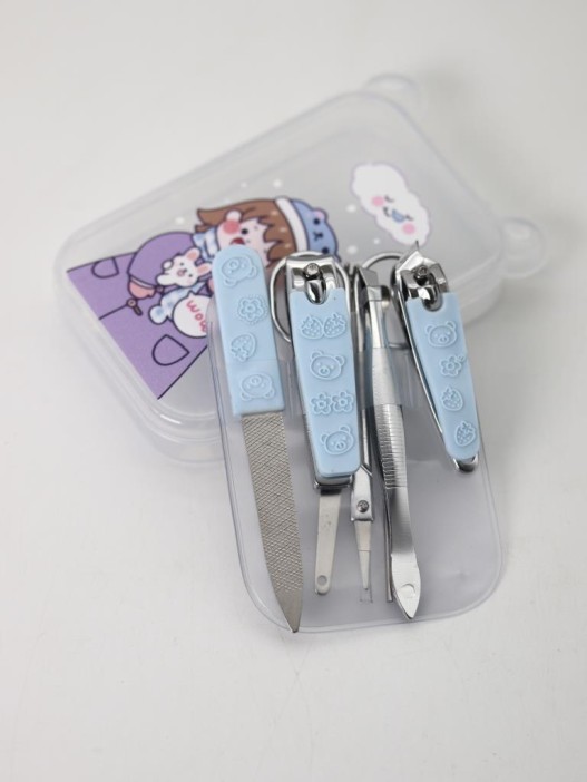 Маникюрный набор &quot;Anime girl rabbit&quot;, blue 