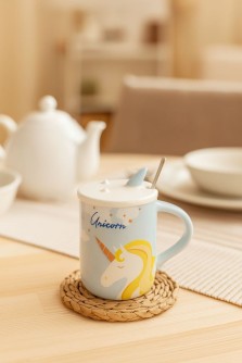 Кружка «Magic of the unicorn», blue (360 ml)