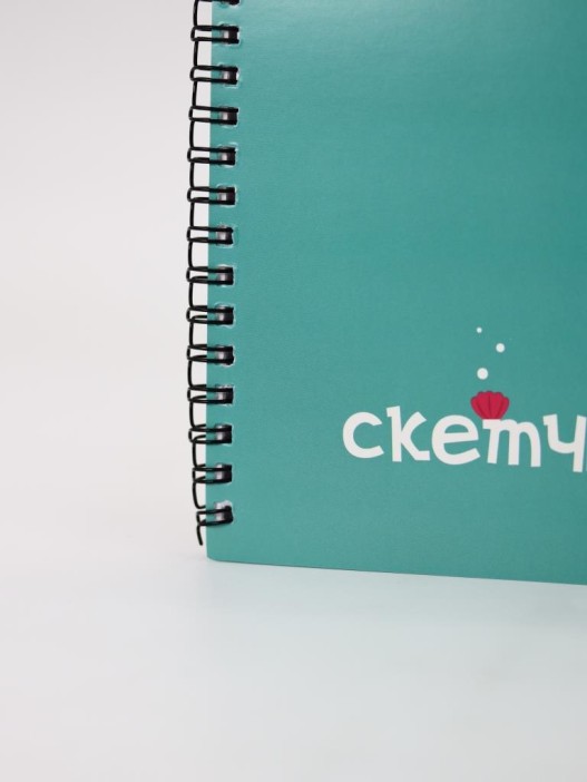 Скетчбук «Mermaid», green , 14х20 см,  плотность 100 гр 