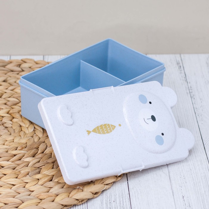 Ланчбокс &quot;Bear&quot;, white (1000 мл) 