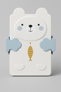 Ланчбокс &quot;Bear&quot;, white (1000 мл)