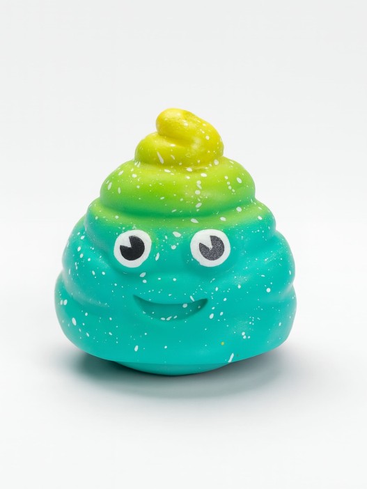 Мялка - антистресс «Poo», green 