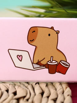 Держатель для карт «Capybara works» (6,5 х 10,4 см)