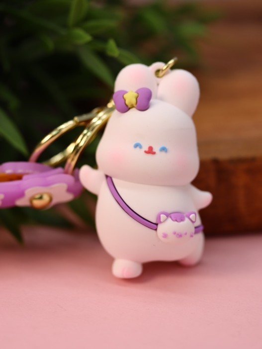 Брелок &quot;Bunny&#039;s journey&quot;, purple 