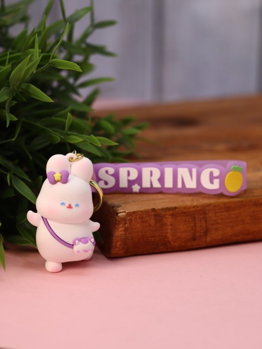 Брелок &quot;Bunny&#039;s journey&quot;, purple 