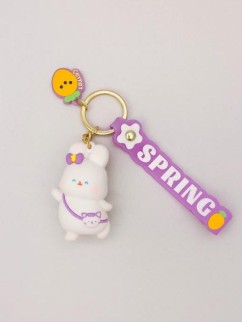 Брелок &quot;Bunny&#039;s journey&quot;, purple