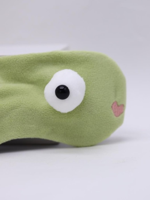 Маска для сна гелевая &quot;Cute weirdos&quot;, green 