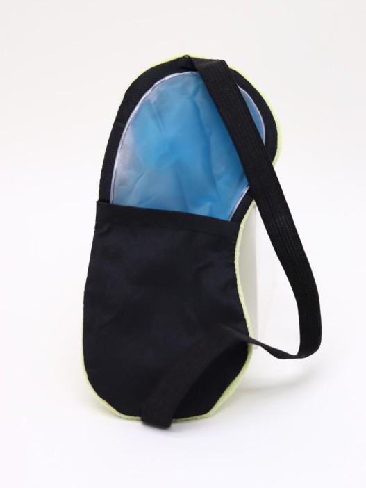 Маска для сна гелевая &quot;Cute weirdos&quot;, green 