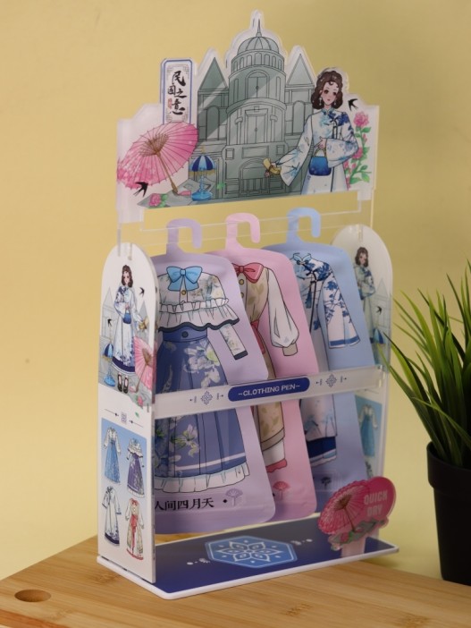 Ручка &quot;Beautiful dress&quot;, mix, шоубокс 24 шт. 