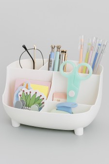 Органайзер настольный "Study", white (18.8*10.8 см)