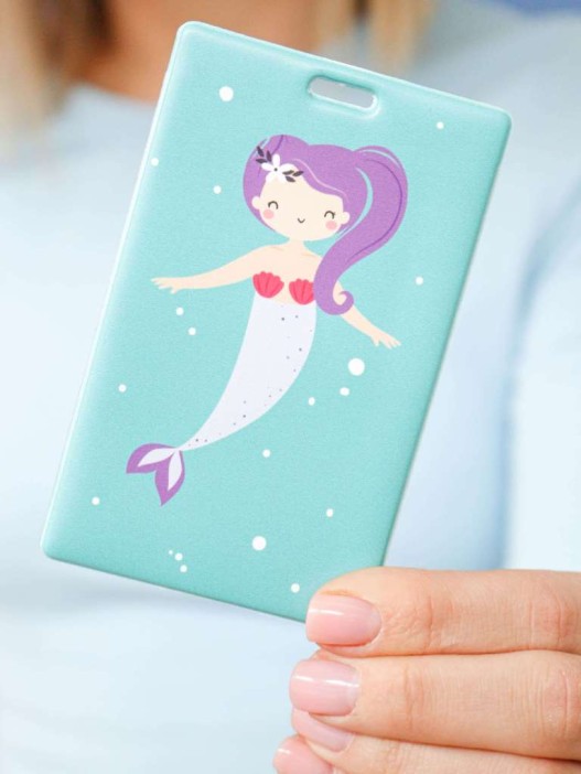 Держатель для карт «Mermaid», green (6,5 х 10,4 см) 