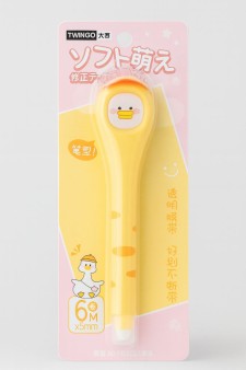 Корректор "The duck in the cap", 6м*5мм, yellow