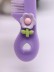 Расческа "Animal club, flower", purple 