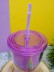 Тамблер "Seeping one unicorn", purple