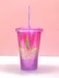 Тамблер "Seeping one unicorn", purple