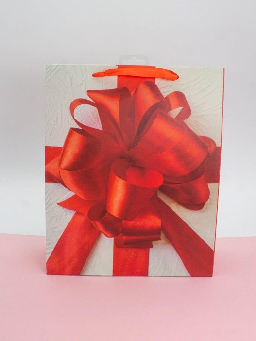 Подарочный пакет (L) &quot;Holiday surprise&quot;, (26*32*10 см) 