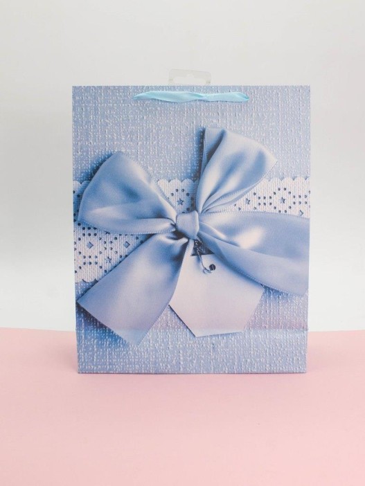 Подарочный пакет (L) &quot;Holiday surprise&quot;, (26*32*10 см) 