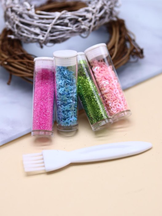 Клеевая ручка с блестками 4 цвета &quot;Magic Lulu&quot;, white 