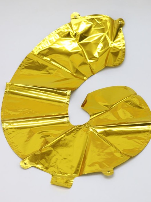 Шар фольгированный &quot;Milestone moments&quot; цифра 6, золото (40 см) 