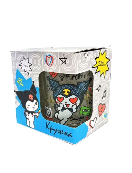 Кружка &quot;Куроми. Рок&quot;, в подарочной упаковке, 230 мл, стекло 