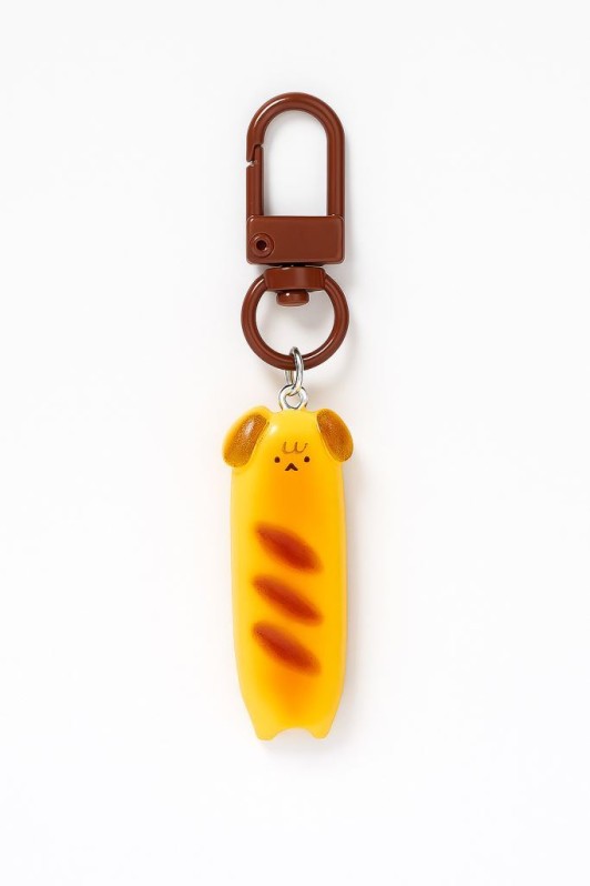 Брелок акриловый iLikeGift "The baguette dog", 9 x 1,5 см 