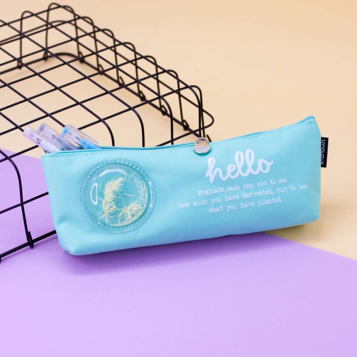 Пенал "Hello needles", white 