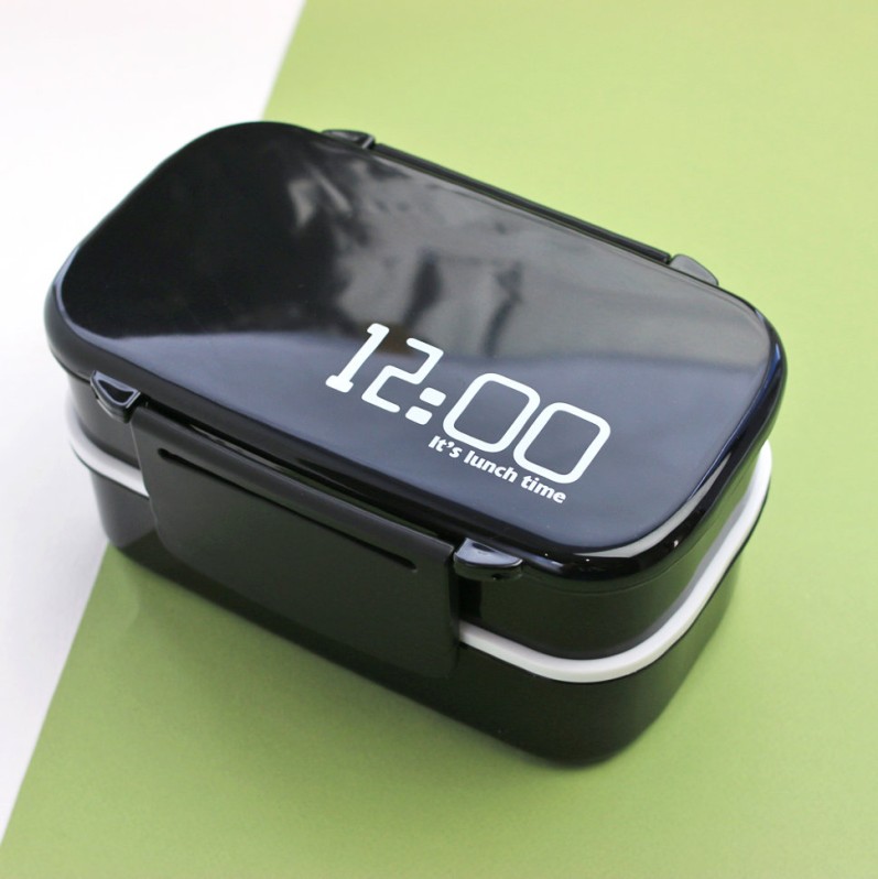 Ланчбокс &quot;Lanch time&quot;_black 