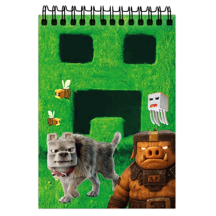 Блокнот А5 "My Game-2", 60л, на гребне, клетка (141*201мм) 