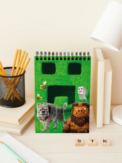 Блокнот А5 "My Game-2", 60л, на гребне, клетка (141*201мм)