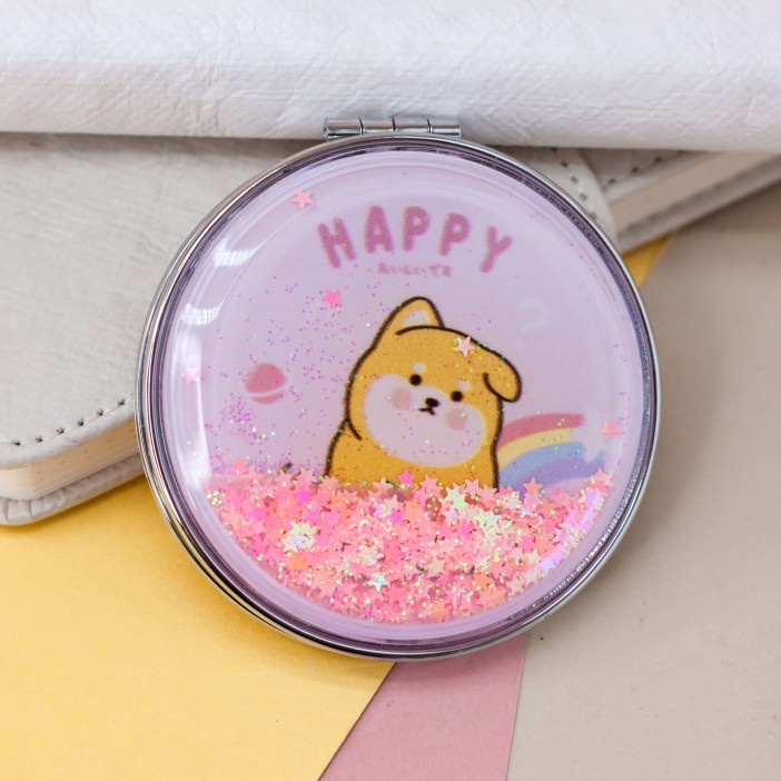 Набор зеркал "Shiba planet" шоу-бокс 12 шт. (4 цвета) 