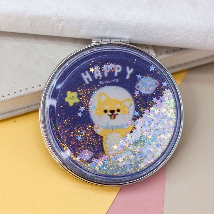 Набор зеркал "Shiba planet" шоу-бокс 12 шт. (4 цвета) 