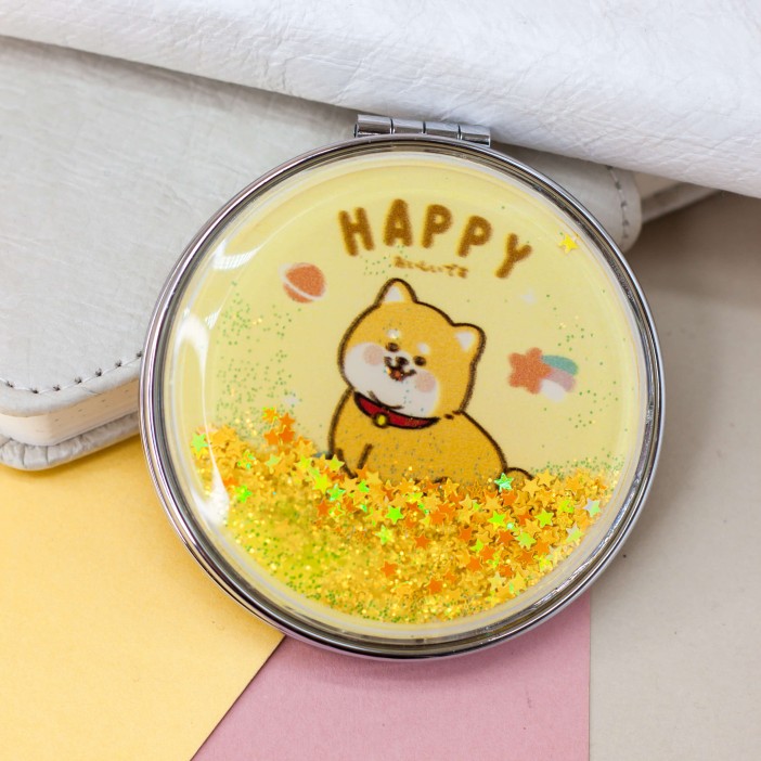 Набор зеркал "Shiba planet" шоу-бокс 12 шт. (4 цвета) 