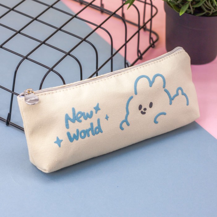 Пенал "New world hare", beige 