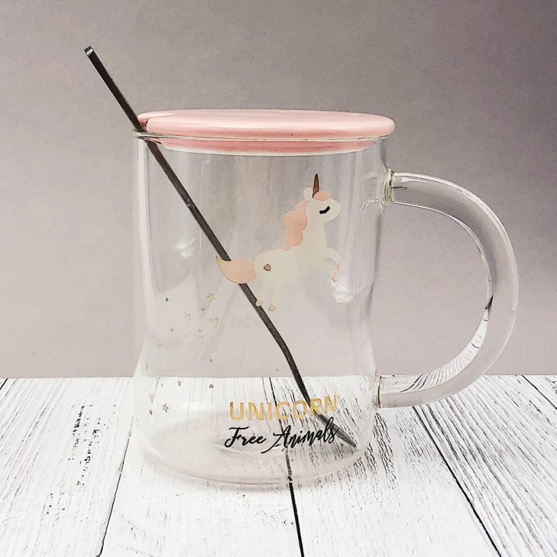 Кружка &quot;Единорожек&quot; (lil pink) (430ml) 