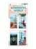 Набор магнитных закладок &quot;Wonderful world&quot;, 4 шт., 35х70 мм 