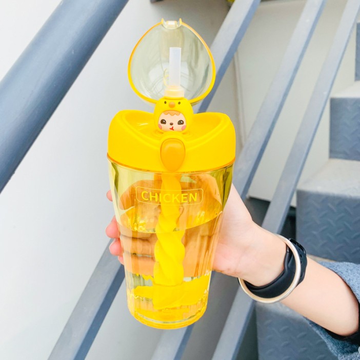 Тамблер «Baby animal, duck», yellow (460 мл) 