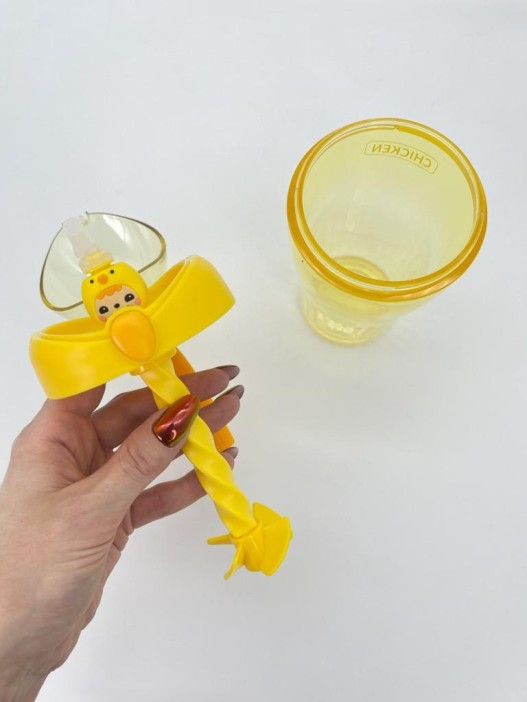 Тамблер «Baby animal, duck», yellow (460 мл) 