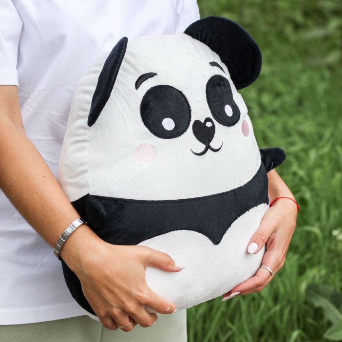 Мягкая игрушка Hugme toys «Панда», 40 см 