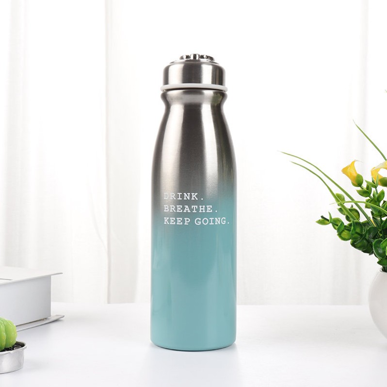 Термос "DRINK", blue (450 мл) 