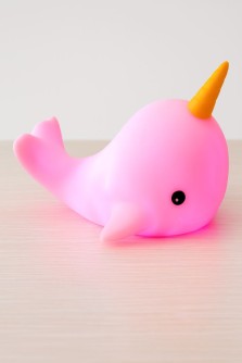 Ночник "Whalecorn", pink (12*14 см)