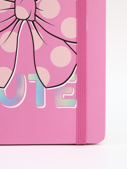 Блокнот (А5) &quot;Glam cute bow&quot;, pink (14.5*21) 