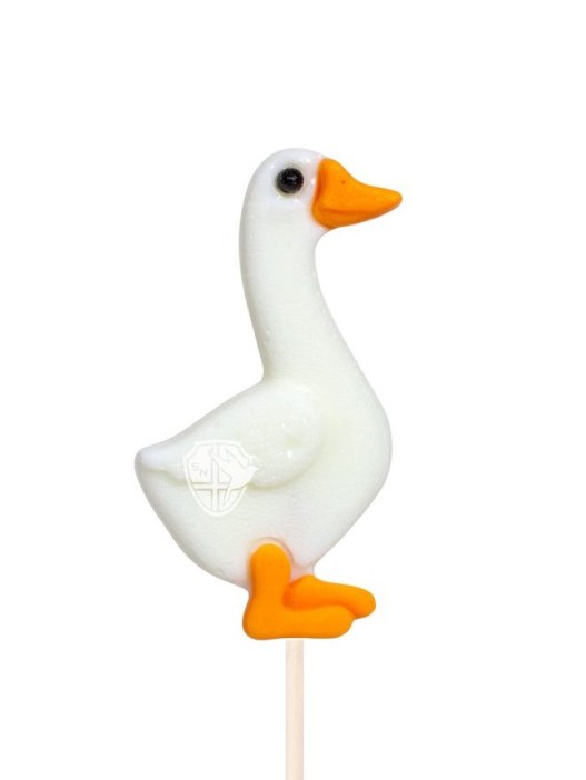 Карамель леденцовая изомальт &quot;Гусь&quot; ш/б 21шт х 25гр (груша) 