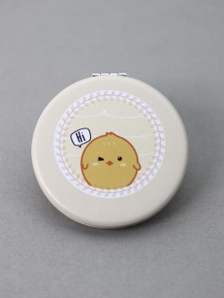 Зеркало "Little chick hi", yellow