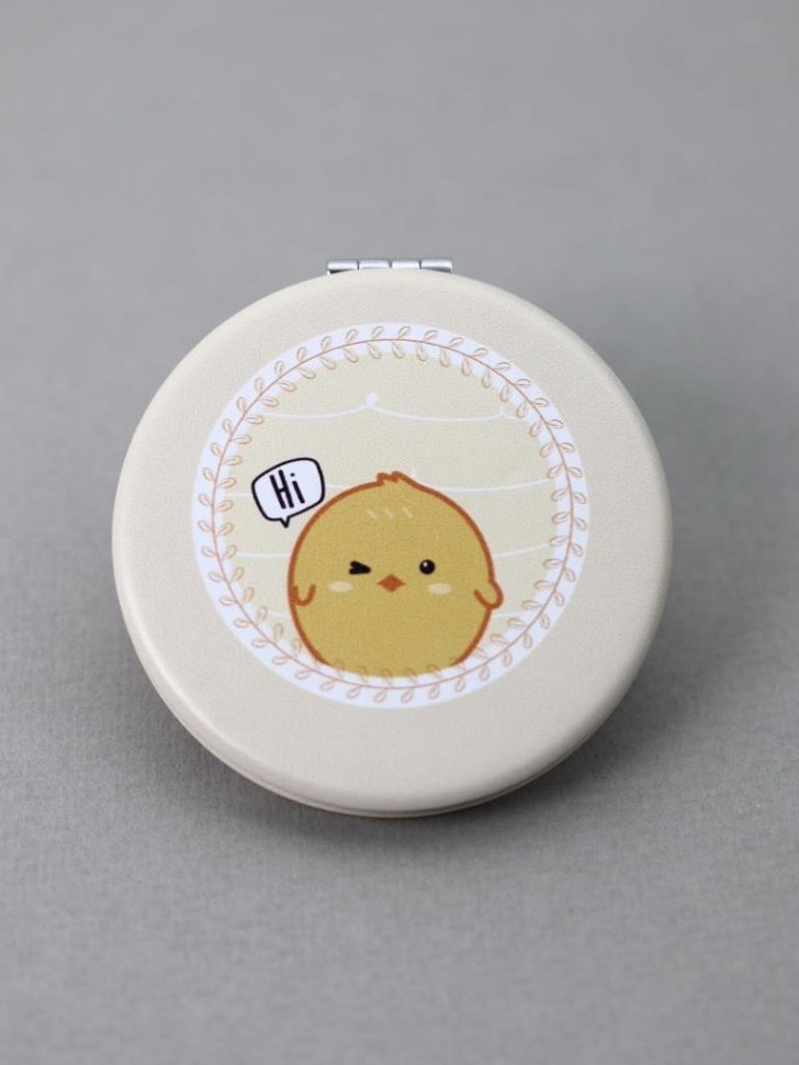 Зеркало "Little chick hi", yellow