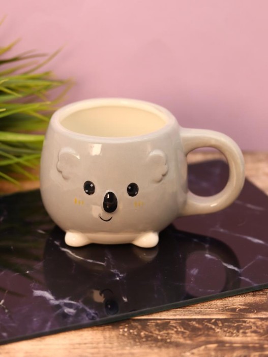 Кружка керамическая «Koala», gray (450 мл) 
