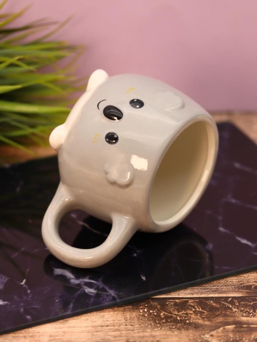 Кружка керамическая «Koala», gray (450 мл) 