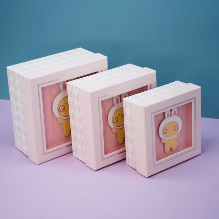 Подарочная коробка «Bunny hat», 19*19*9.5 