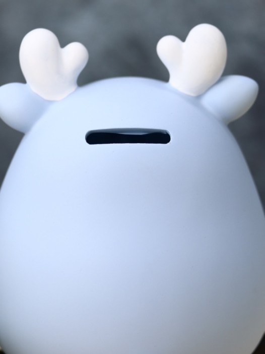 Копилка «Flower deer», blue (15,5 см), пластик 